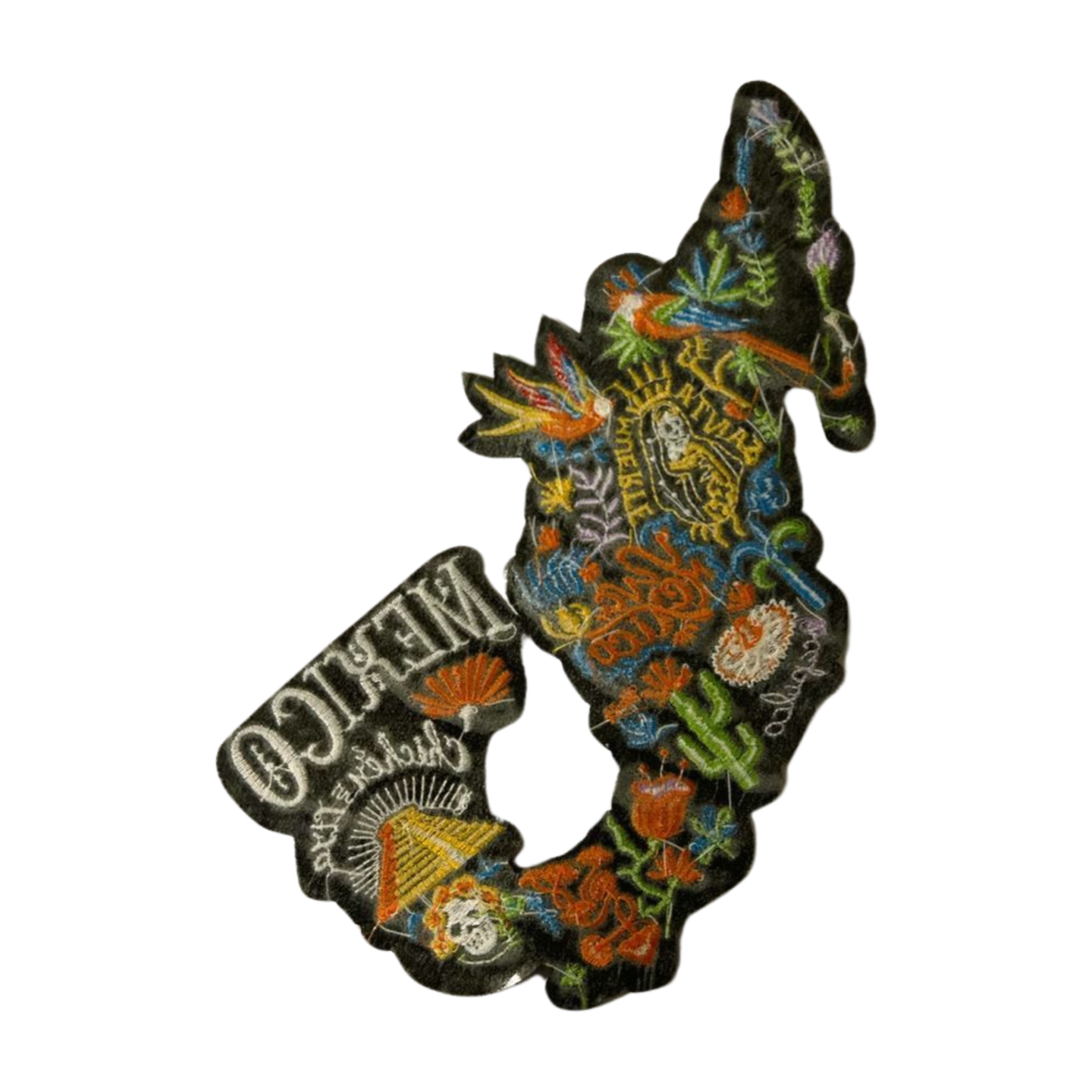 Parche Bordado Termoadhesivo de Mapa República Mexicana 1 PZ P20 Ariel