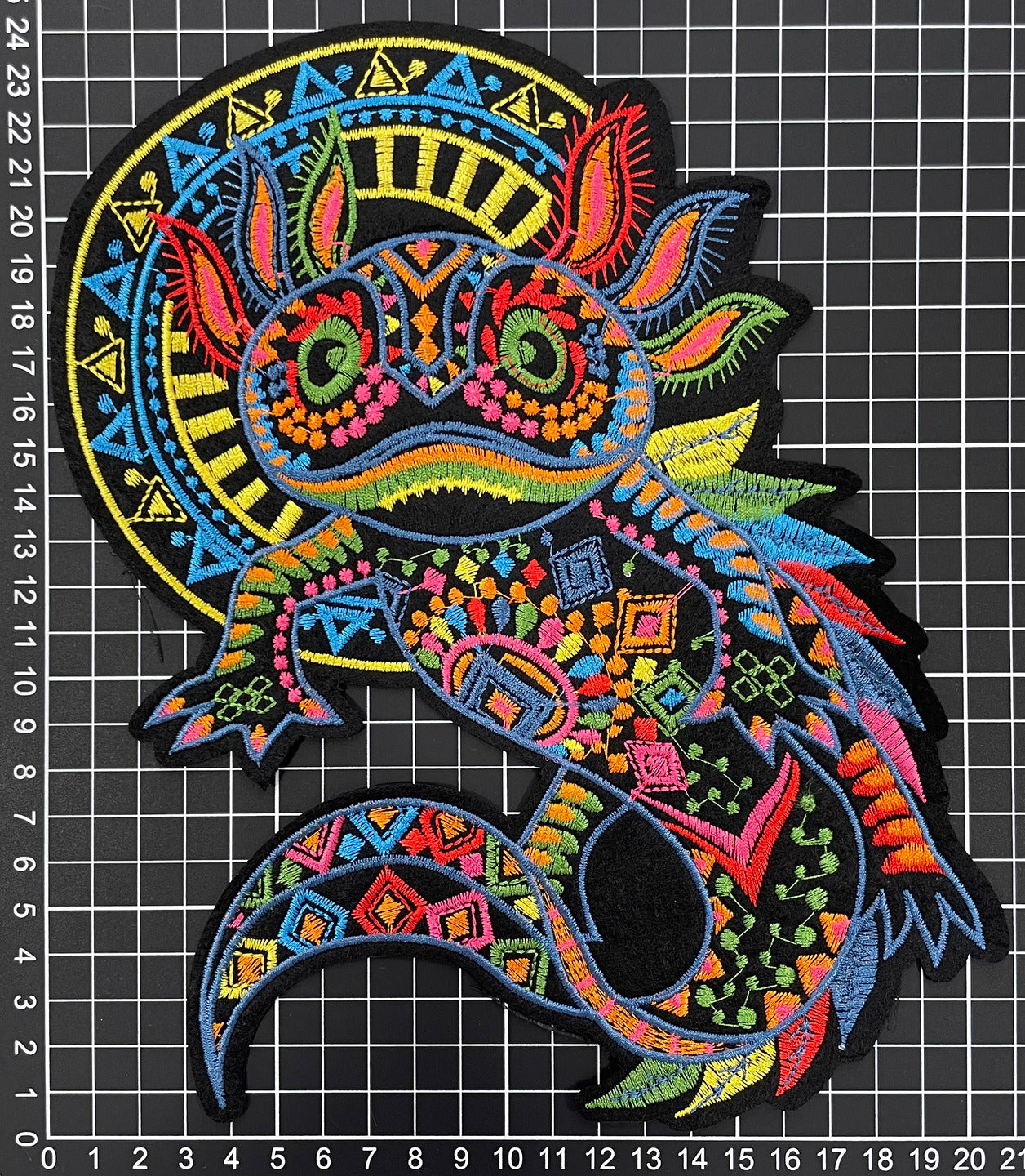 Parche Bordado Termoadhesivo Ajolote Mexicano 1 PZ P21 Ariel