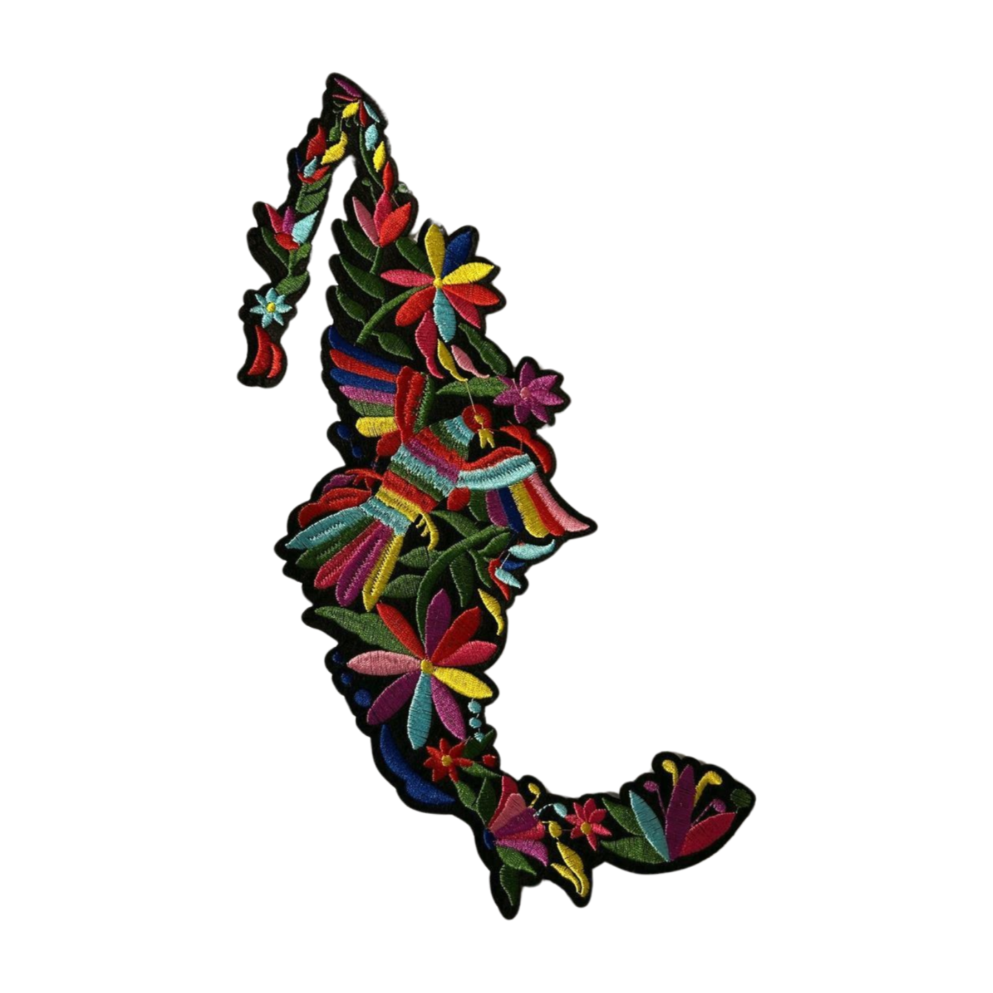 Parche Bordado Termoadhesivo de Mapa República Mexicana 1 PZ P39 - Peletería León