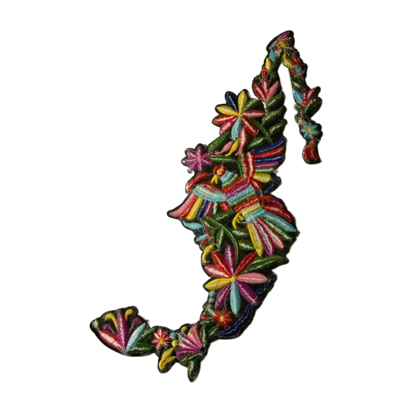 Parche Bordado Termoadhesivo de Mapa República Mexicana 1 PZ P39 - Peletería León