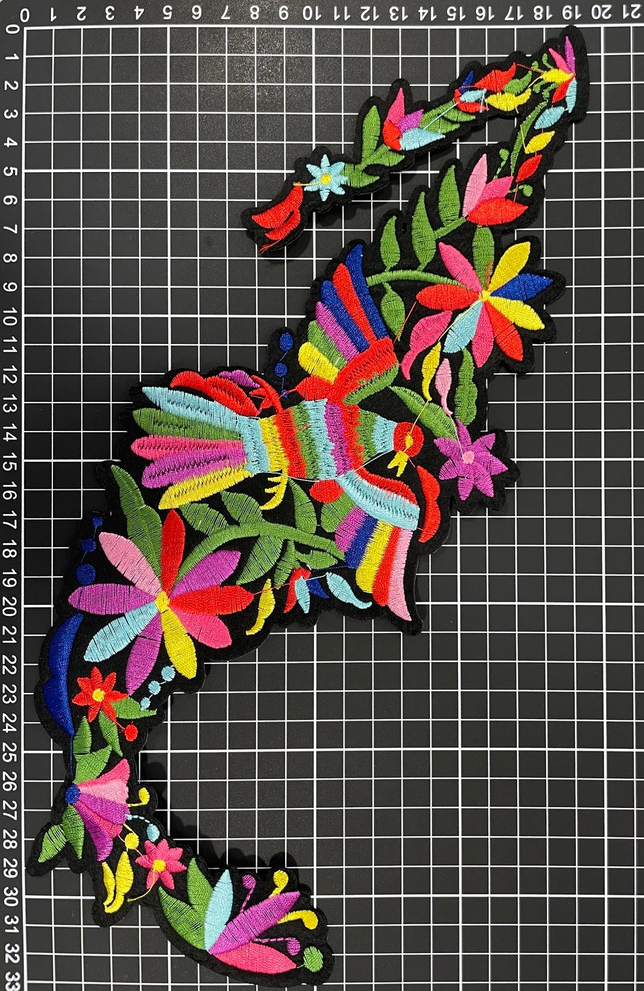 Parche Bordado Termoadhesivo de Mapa República Mexicana 1 PZ P39 - Peletería León