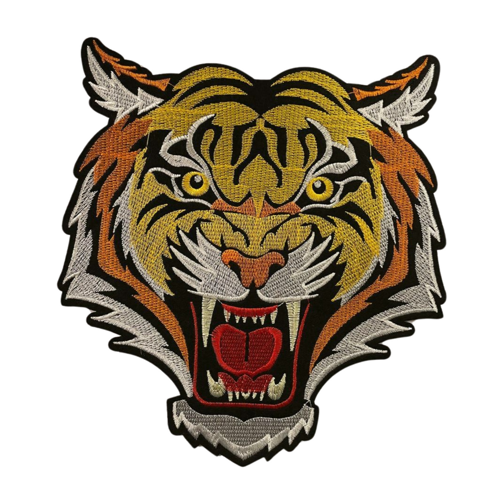 Parche Bordado Termoadhesivo Tigre Siberiano 1 PZ P76 - Peletería León