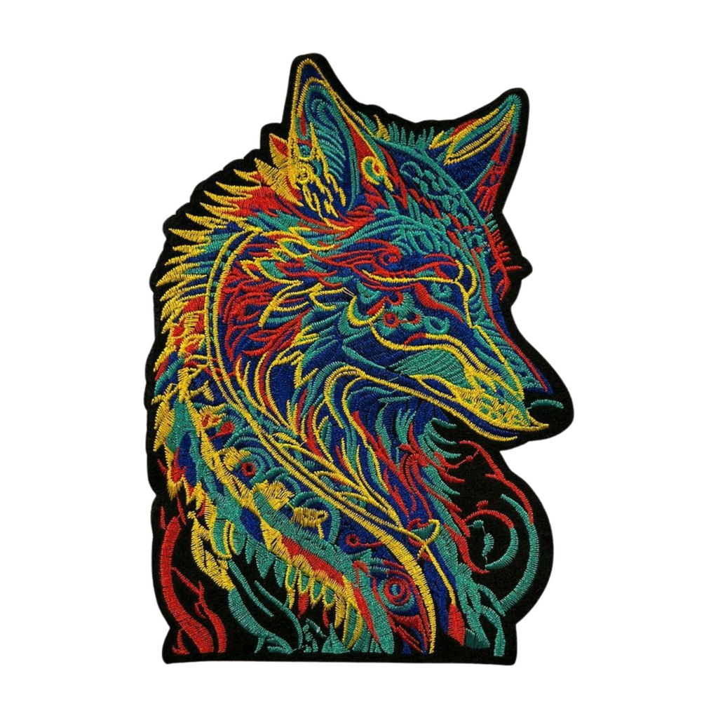 Parche Bordado Termoadhesivo para Ropa de Lobo 1 PZ P86 - Peletería León