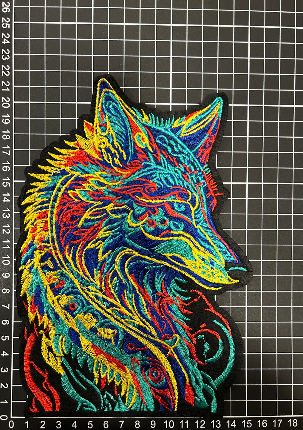 Parche Bordado Termoadhesivo para Ropa de Lobo 1 PZ P86 - Peletería León