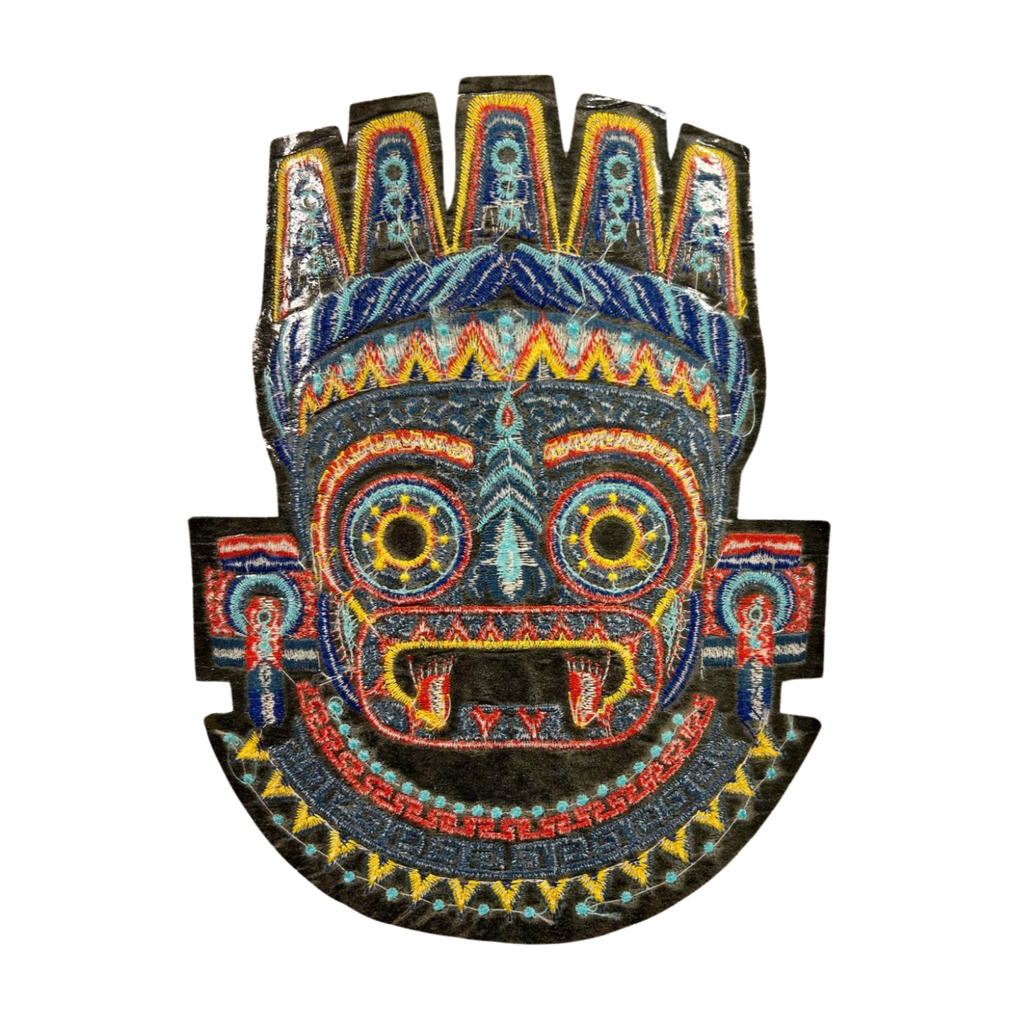 Parche Bordado Termoadhesivo Tlaloc 1 PZ P98 - Peletería León
