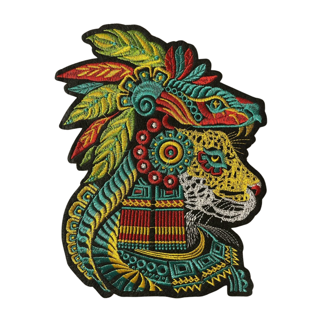 Parche Bordado Termoadhesivo Guerrero Jaguar 1 PZ P9 - Peletería León