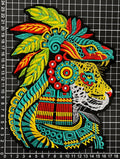 Parche Bordado Termoadhesivo Guerrero Jaguar 1 PZ P9 - Peletería León