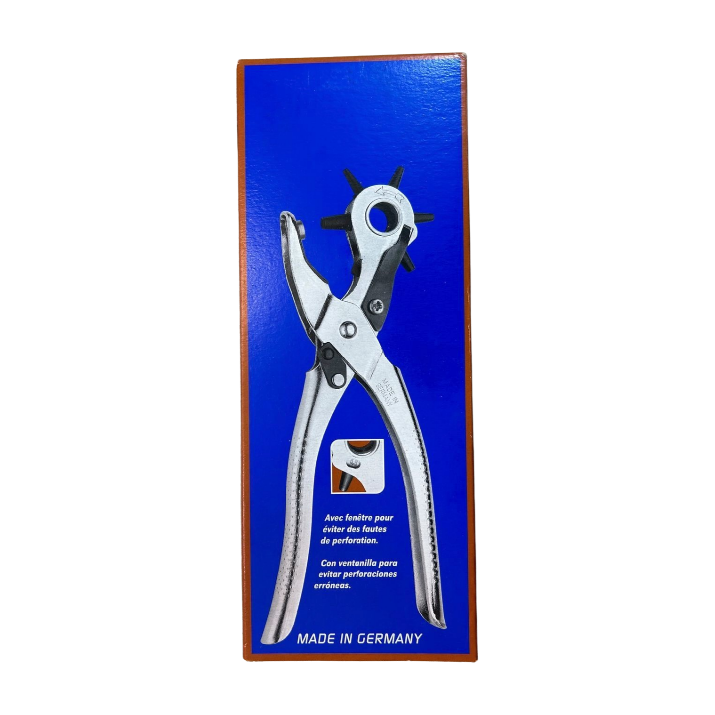 Pinza Sacabocados Alemana Perforadora Piel 1 PZ RT