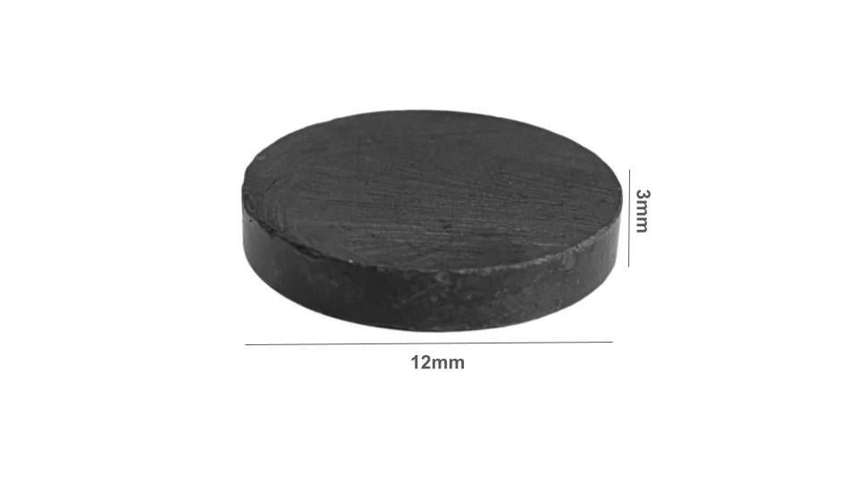 Imán De Ferrita Circular 12mm X 3mm 100 Piezas Ariel