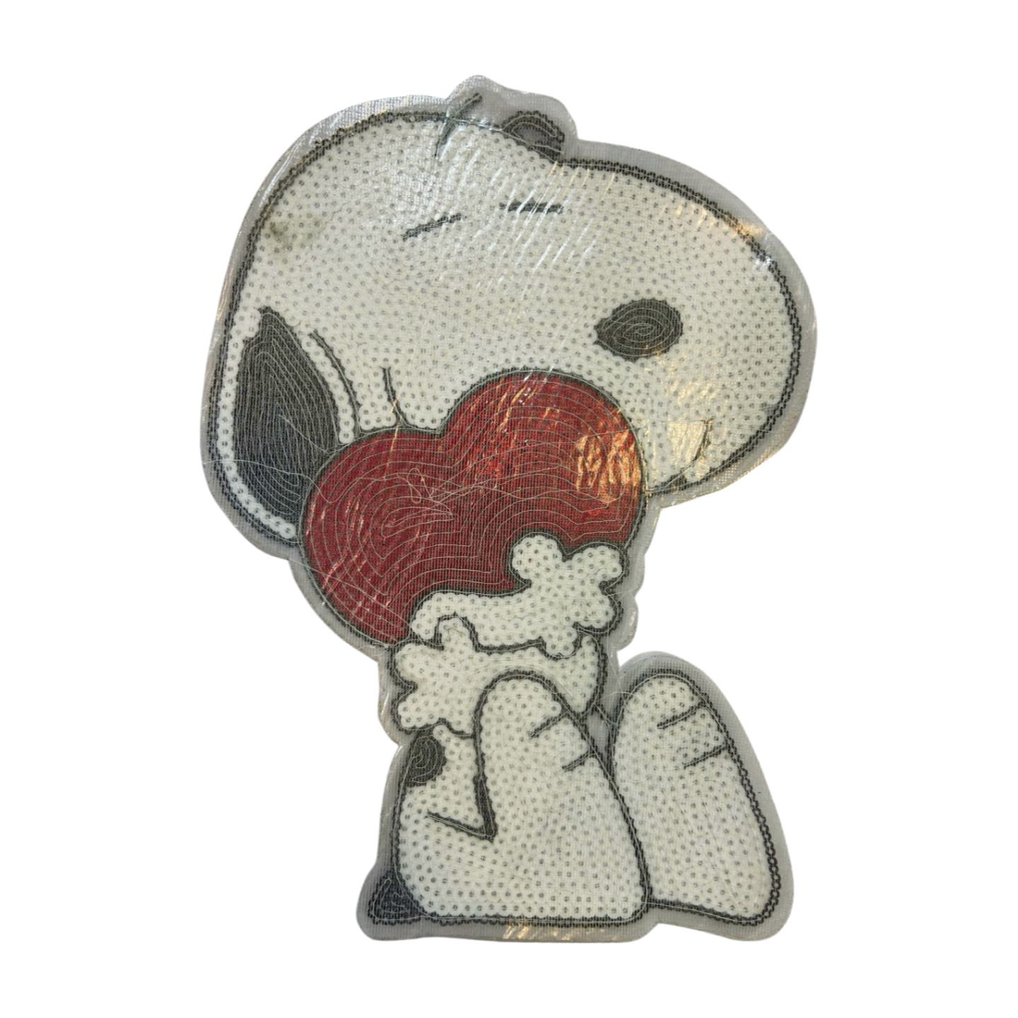 Parche Bordado Lentejuela Termoadhesivo Snoopy 1 PZ T103 Ariel