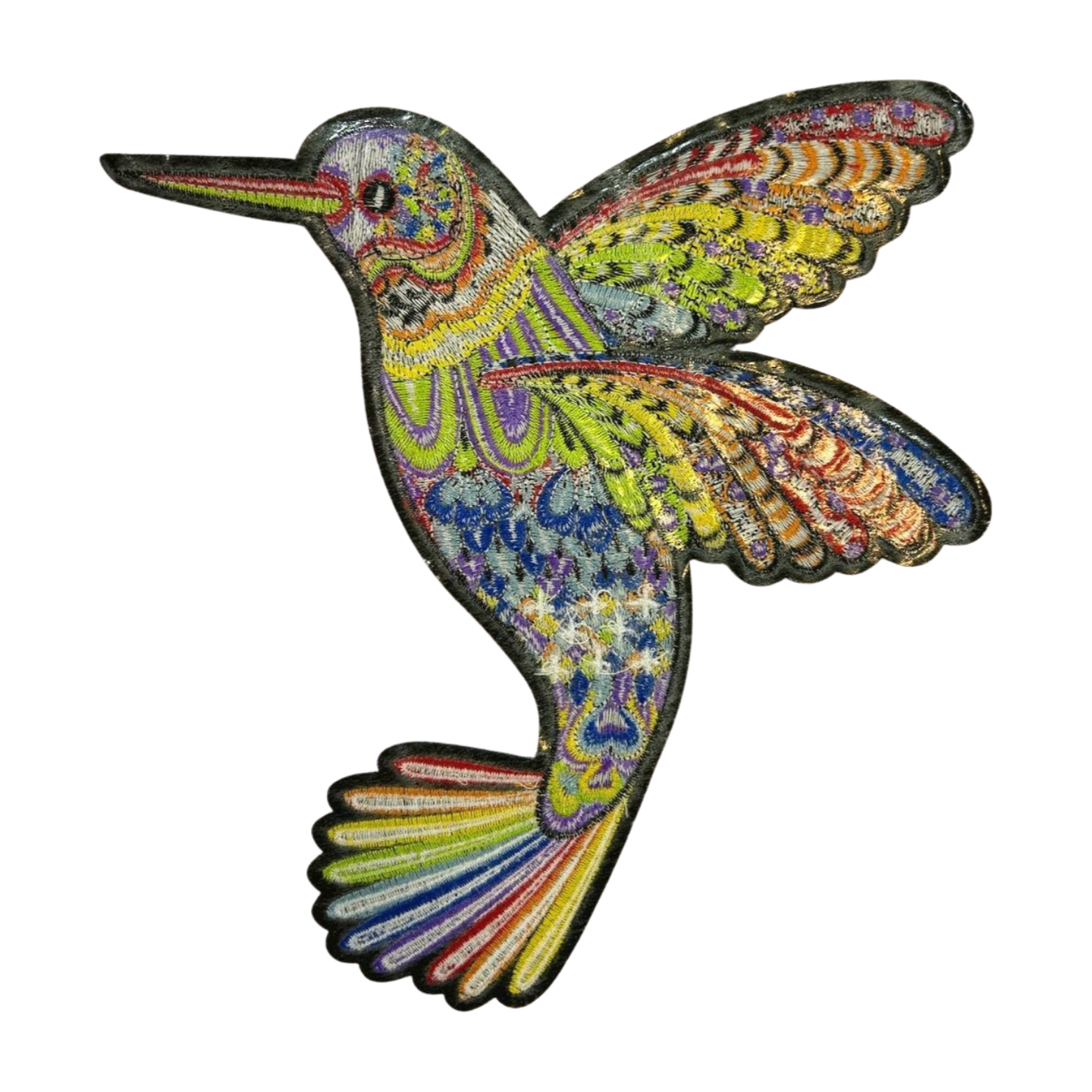 Parche Bordado Termoadhesivo para Ropa de Colibrí 1 PZ T107 Ariel