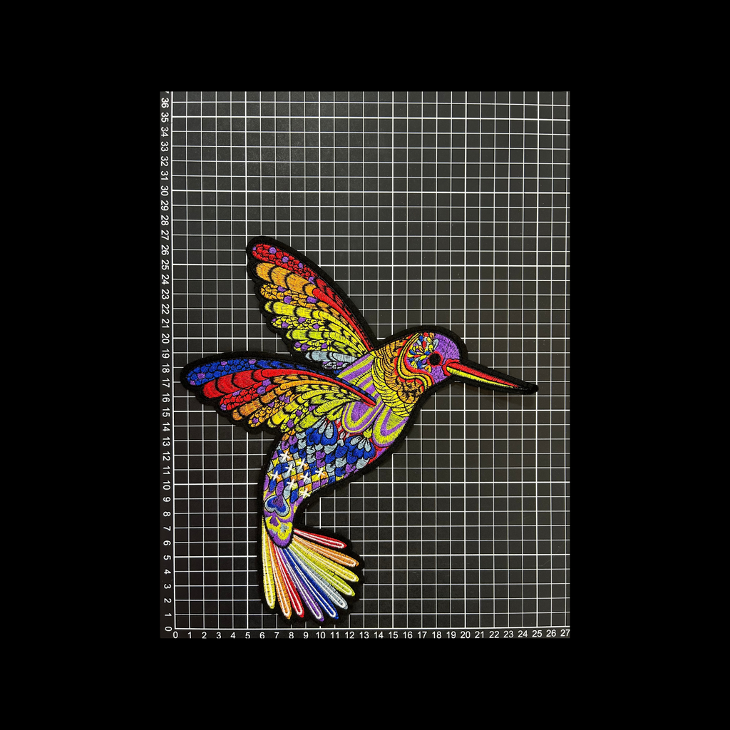 Parche Bordado Termoadhesivo para Ropa de Colibrí 1 PZ T107 Ariel