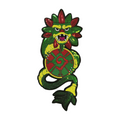 Parche de Lentejuela Termoadhesivo Dragón Chino Verde 1 PZ T123 Ariel