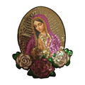 Parche de Lentejuela Termoadhesivo Virgen Guadalupe 1 PZ T15 - Peletería León