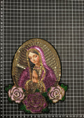 Parche de Lentejuela Termoadhesivo Virgen Guadalupe 1 PZ T15 - Peletería León