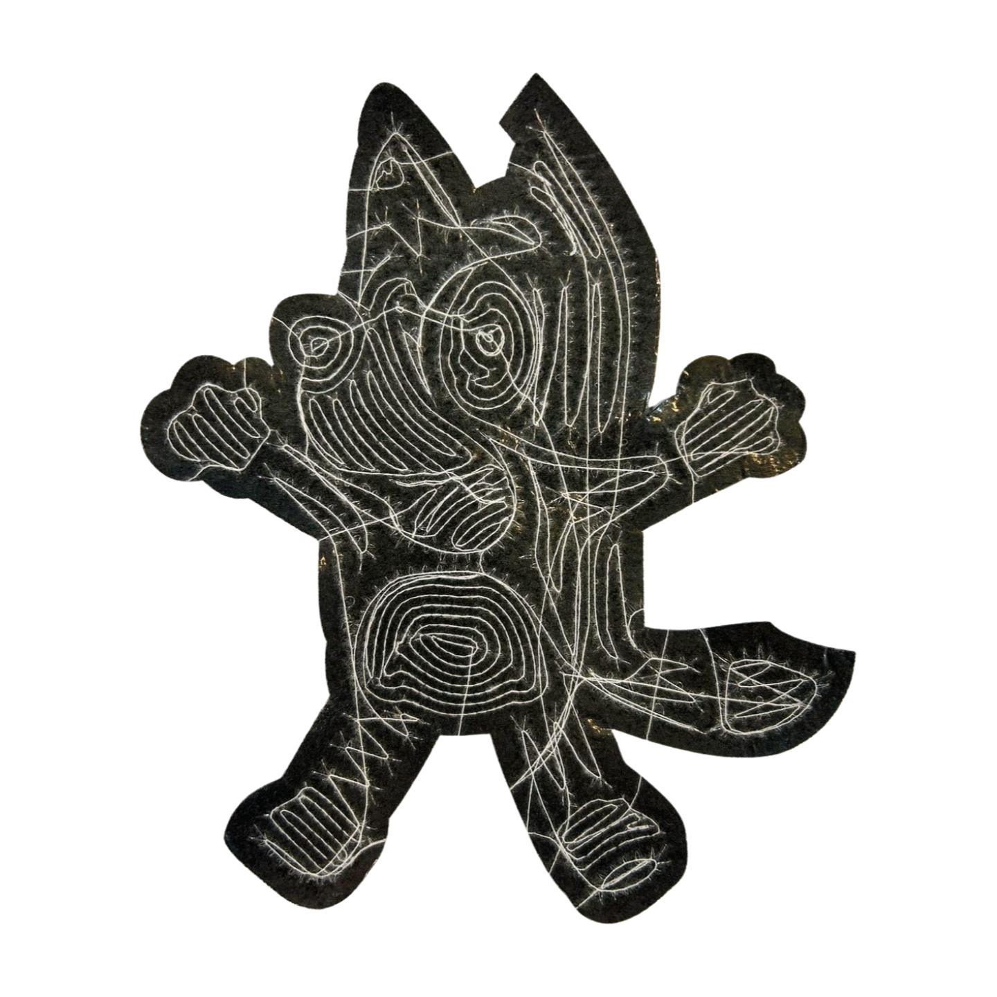 Parche Bordado Lentejuela Termoadhesivo Bluey 1 PZ T23 - Peletería León