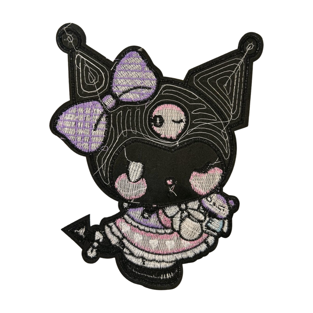 Parche Bordado Termoadhesivo para Ropa de Kuromi 1 PZ T48 - Peletería León
