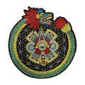 Parche Bordado Termoadhesivo para Ropa de Dragón con Ojo Azteca 1 PZ T64 Ariel