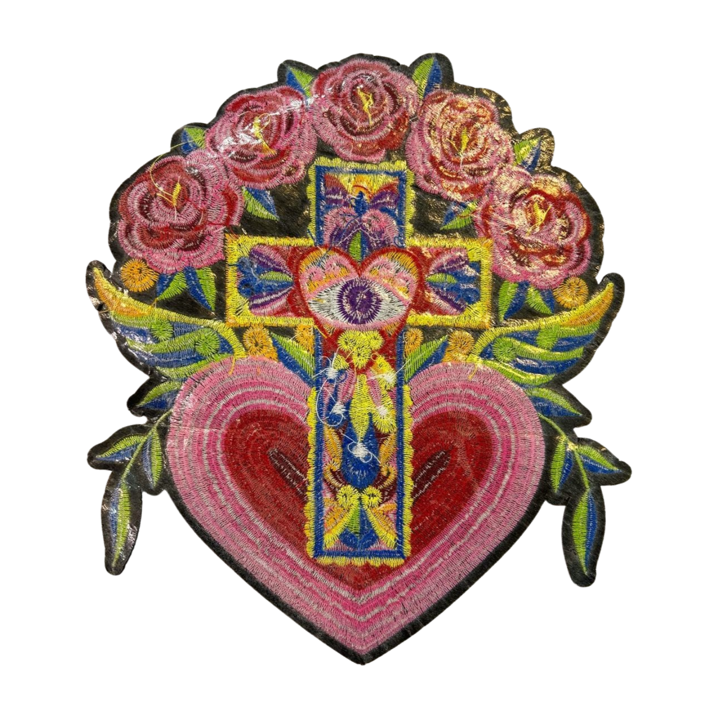 Parche Bordado Termoadhesivo de Corazón 1 PZ T73 Ariel