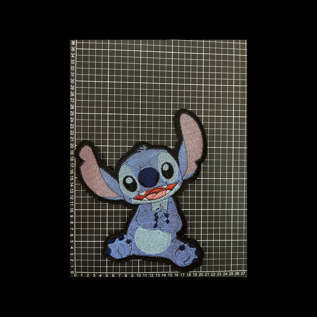 Parche Bordado Termoadhesivo Stitch 1 PZ T75 Ariel