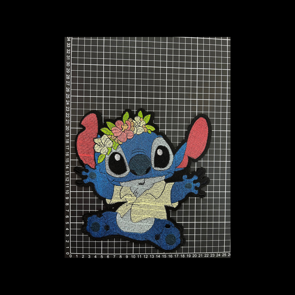 Parche Bordado Termoadhesivo para Ropa de Stitch 1 PZ T76 Ariel