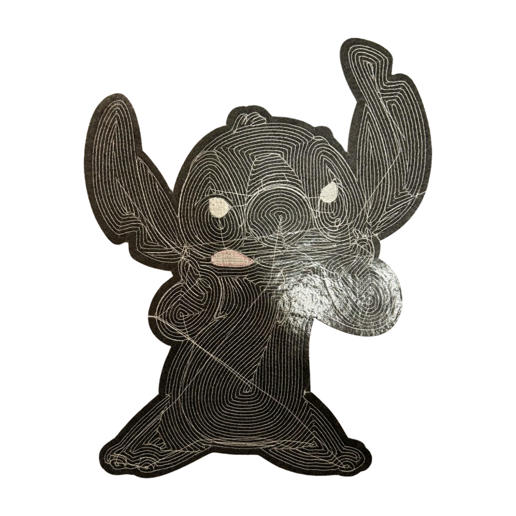 Parche Bordado Lentejuela Termoadhesivo De Stitch 1 PZ Y11 - Peletería León