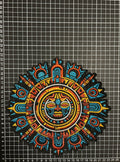 Parche Bordado Termoadhesivo Calendario Maya 1 PZ Y118 - Peletería León