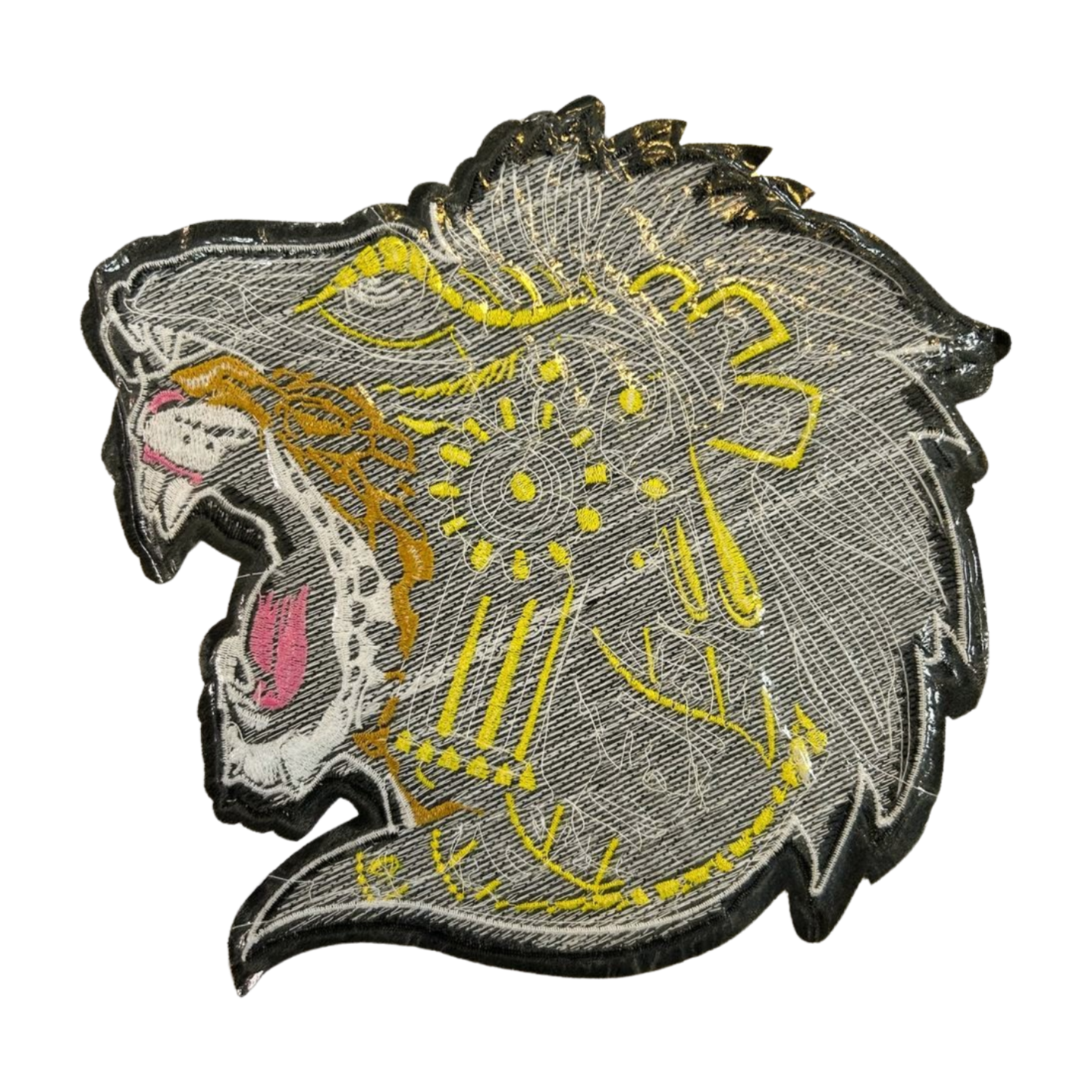Parche Bordado Lentejuela Termoadhesivo Guerrero Jaguar 1 PZ Y133 Ariel