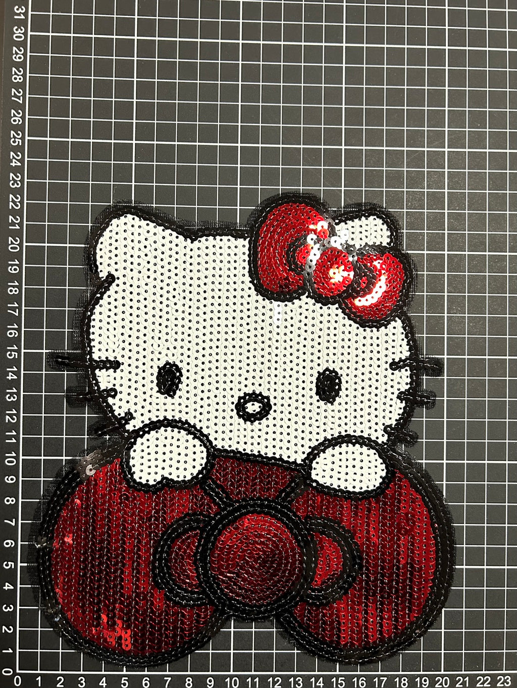 Parche de Lentejuela Termoadhesivo Hello Kitty 1 PZ Y48 - Peletería León