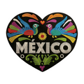 Parche Bordado Termoadhesivo Corazón México 1 PZ Y51 - Peletería León