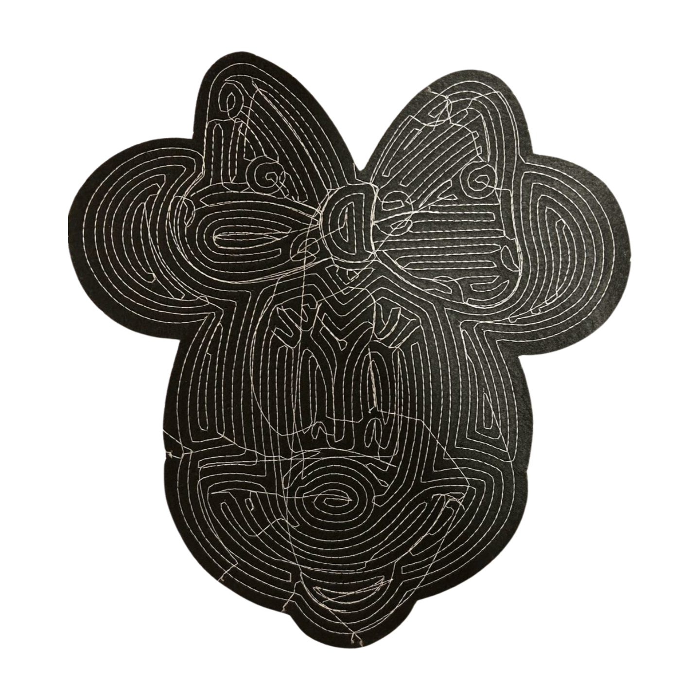 Parche Bordado Lentejuela Termoadhesivo Mimi 1 PZ Y63 - Peletería León