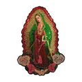 Parche Bordado Lentejuela Termoadhesivo Virgen Guadalupe 1 PZ Y69 - Peletería León