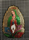 Parche Bordado Lentejuela Termoadhesivo Virgen María 1 PZ Y98 Ariel