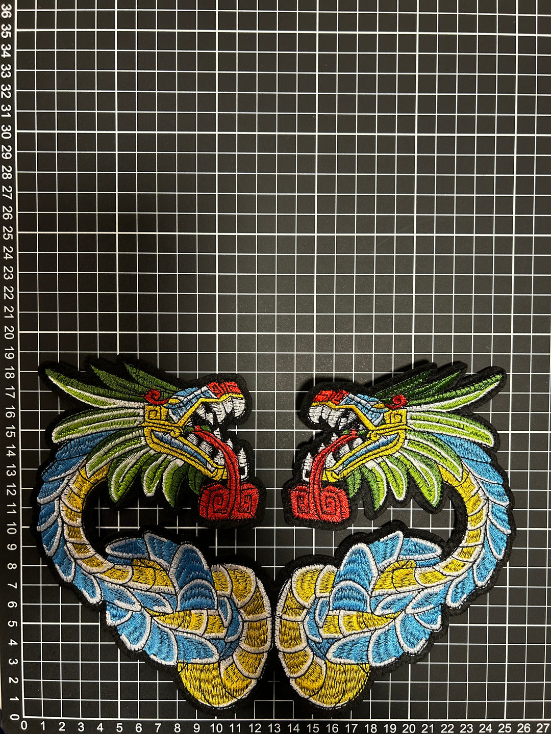 Parche Bordado Termoadhesivo Dragón Chino 1 PZ Z10 - Peletería León