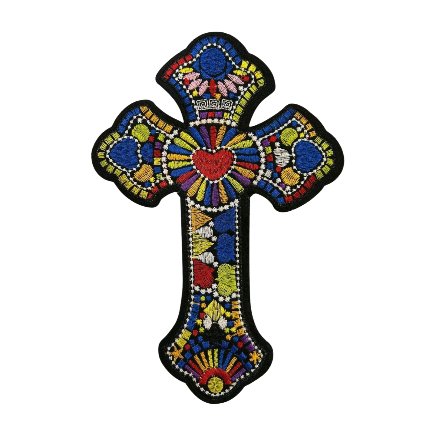 Parche Bordado Termoadhesivo Cruz 1 PZ Z117 Ariel