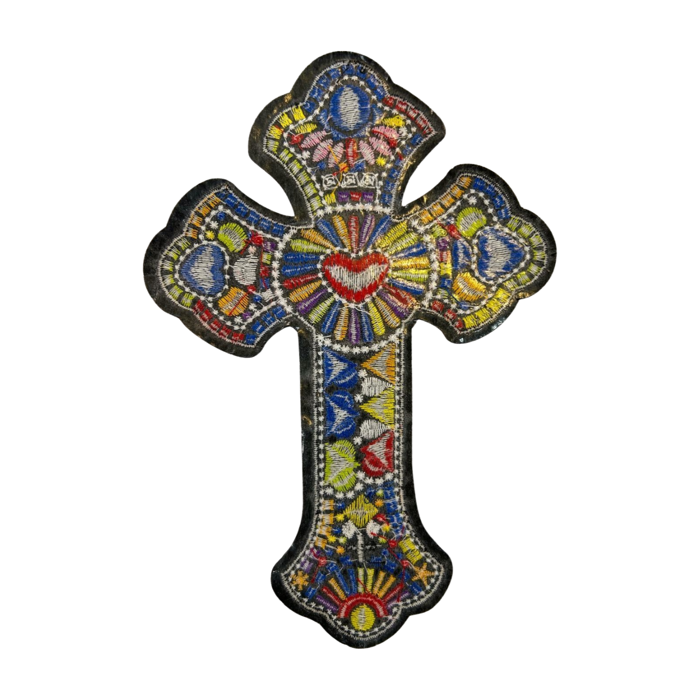 Parche Bordado Termoadhesivo Cruz 1 PZ Z117 Ariel