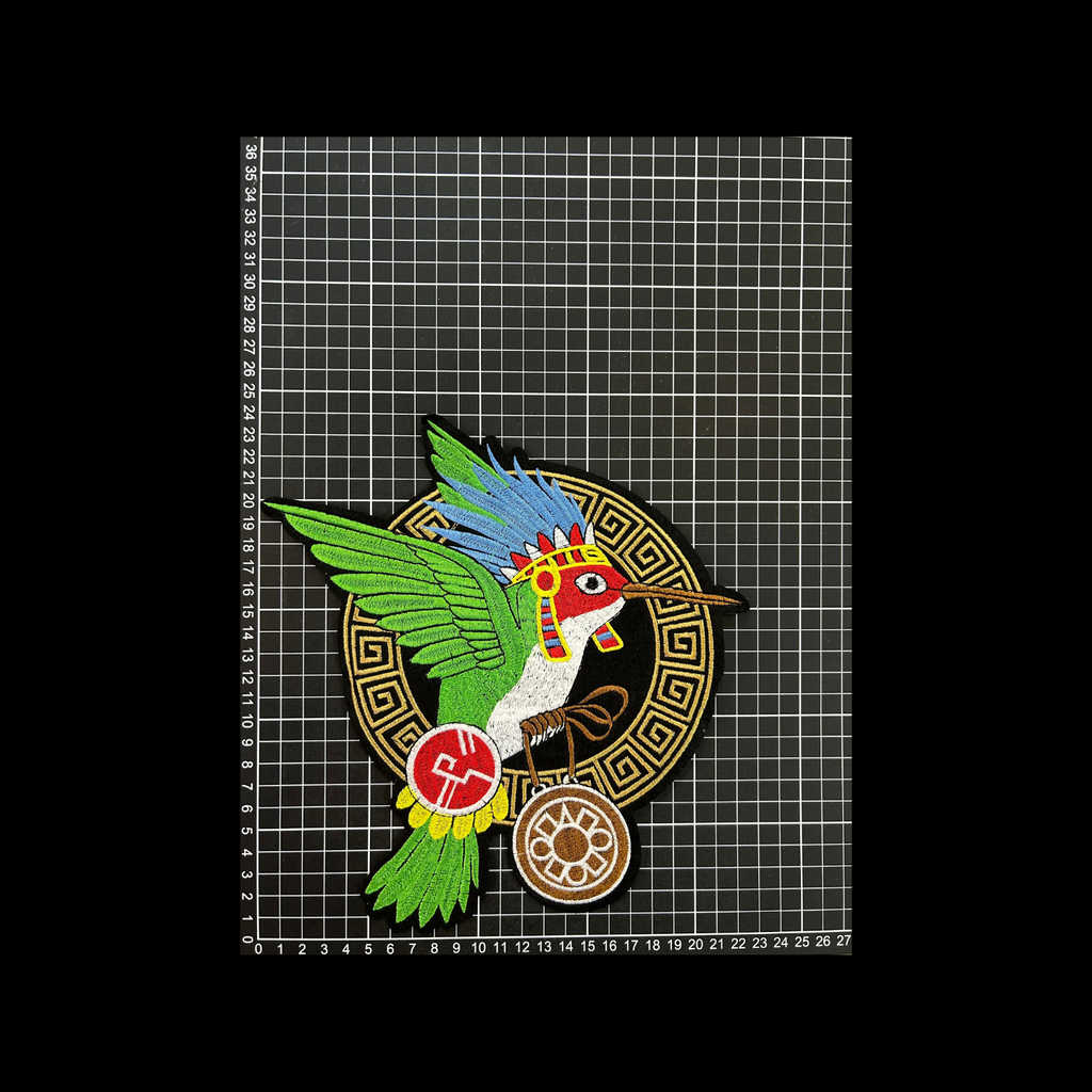 Parche Bordado Lentejuela Termoadhesivo Colibrí 1 PZ Z118 Ariel