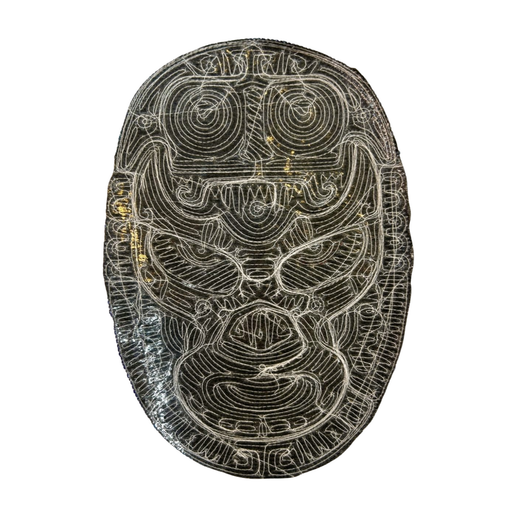 Parche de Lentejuela Termoadhesivo Luchador Blue Demon 1 PZ Z120 Ariel