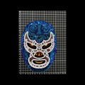 Parche de Lentejuela Termoadhesivo Luchador Blue Demon 1 PZ Z120 Ariel