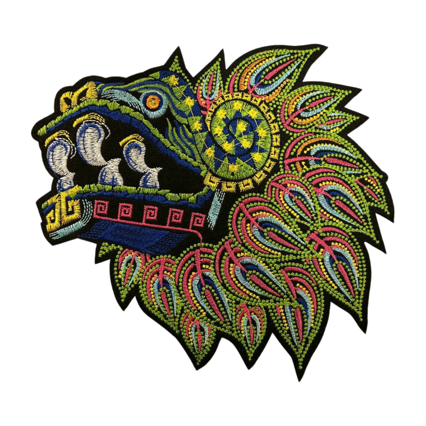 Parche Bordado Termoadhesivo Dragón Serpiente 1 PZ Z16 - Peletería León