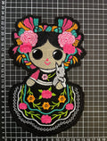 Parche Bordado Termoadhesivo para Ropa de Muñeca Lele 1 PZ Z21 - Peletería León