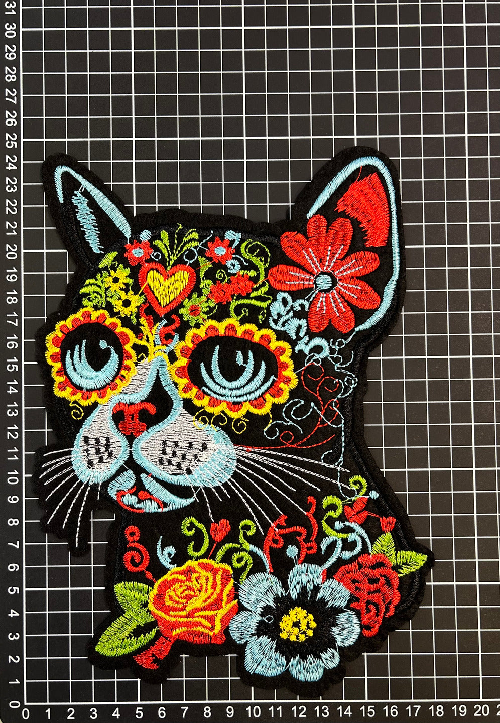 Parche Bordado Termoadhesivo Gato 1 PZ Z42 Ariel