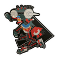 Parche Bordado Termoadhesivo para Ropa de Dios Mictlán 1 PZ Z50 - Peletería León