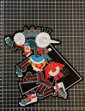Parche Bordado Termoadhesivo para Ropa de Dios Mictlán 1 PZ Z50 - Peletería León