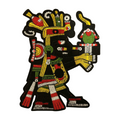 Parche Bordado Termoadhesivo Tezcatlipoca 1 PZ Z57 - Peletería León