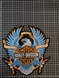 Parche Bordado Termoadhesivo para Ropa de Águila Harley Davidson 1 PZ Z59 - Peletería León