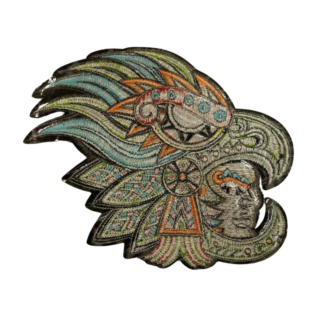 Parche Bordado Termoadhesivo Guerrero Águila 1 PZ Z6 - Peletería León