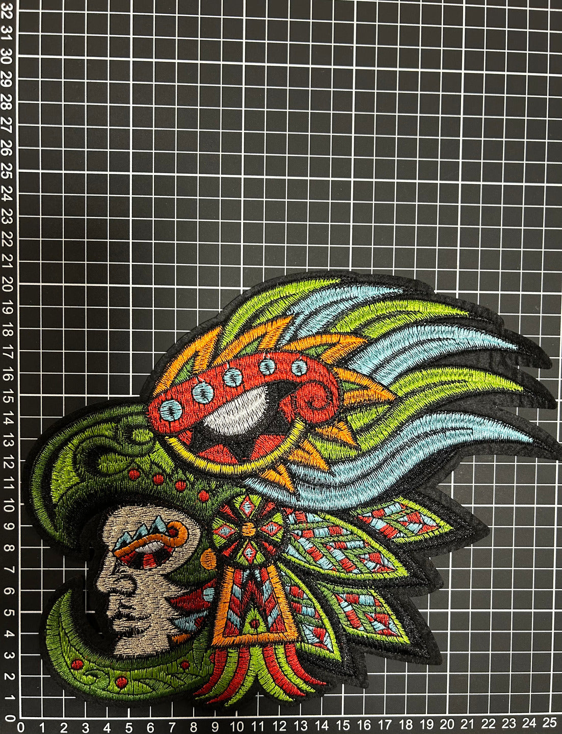 Parche Bordado Termoadhesivo Guerrero Águila 1 PZ Z6 - Peletería León