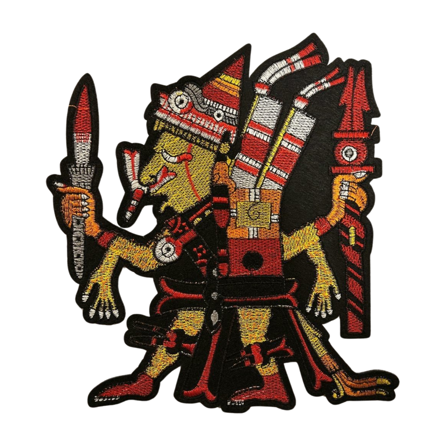 Parche Bordado Termoadhesivo Dios Azteca 1 PZ Z73 - Peletería León