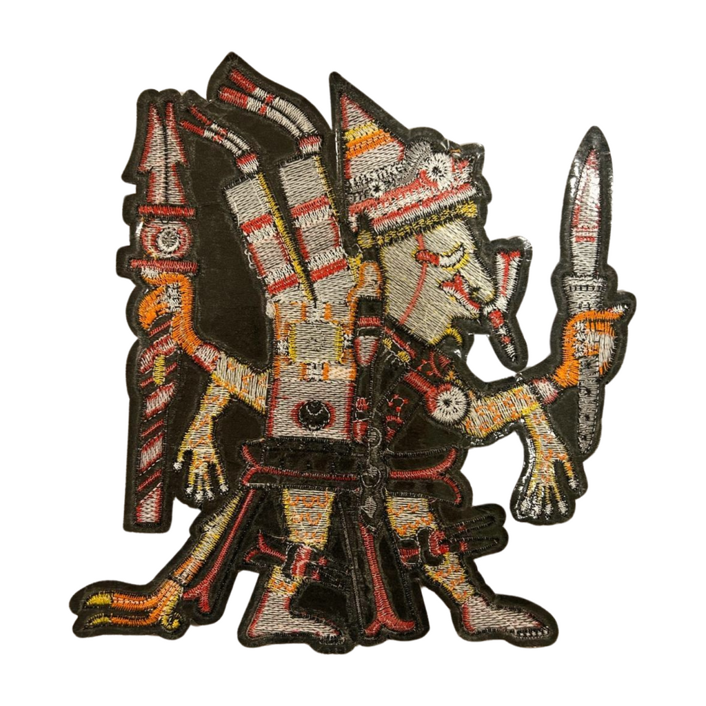 Parche Bordado Termoadhesivo Dios Azteca 1 PZ Z73 - Peletería León